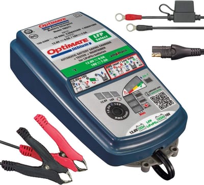 Professionele 12.8V/16V Lithium LFP Acculader en Druppellader voor Motoren en Auto's
