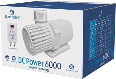Blue Marine - DC Power 6000 - Opvoerpomp - Aquarium - Zeeaquarium - Krachtige Pomp Met Een Opvoerhoogte van 4,5 Meter