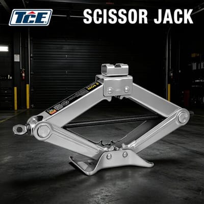 TCE Schaarkrik 2t 120-395mm Opvouwbaar Laag Profiel Hefgereedschap voor Thuis Noodbandenwissel Onderstelreparatie Geschikt voor Sedans Stads-SUVs