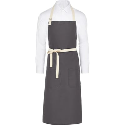 Contrasterend verzorgschort met pocket SG Accessories Bistro Santorini