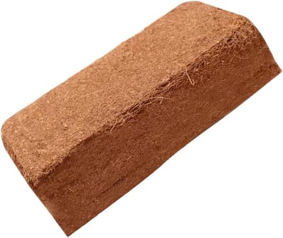Kokosgrond Blokken - Plantenvoeding Kokosvezel - Planten Verzorgen - Hoge Sterilisatie - 20 x 10 cm - Bruin