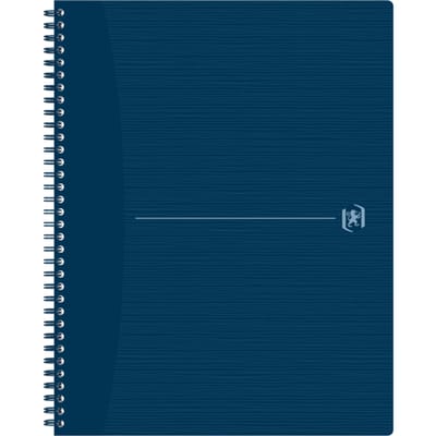 Oxford Origins notitieboek - duurzaam - A4+ - lijn - 70 vel - blauw