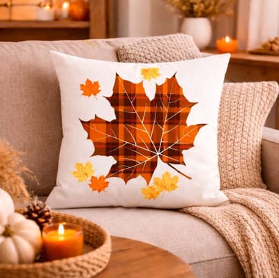 Autumn Plaid Collection kussenhoes - Sierkussenhoes - 45x45 cm