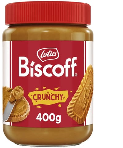 Lotus Biscoff Crunchy - Speculoospasta - Multipack - 12x400g