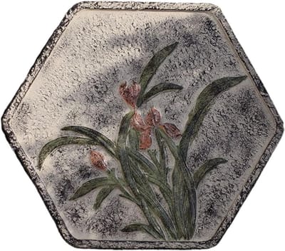 Tuin Stapsteen - Buiten Pedaal - Pad Aanleggen - Weerbestendig Materiaal - 30.5 cm Diagonaal - Orchidee