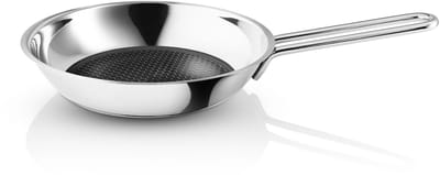 Eva Trio - Stainless Steel Recycled Slip-Let Ceramic Mosaic Koekenpan Ø 20 cm - Gerecycled Aluminium - Zilver -