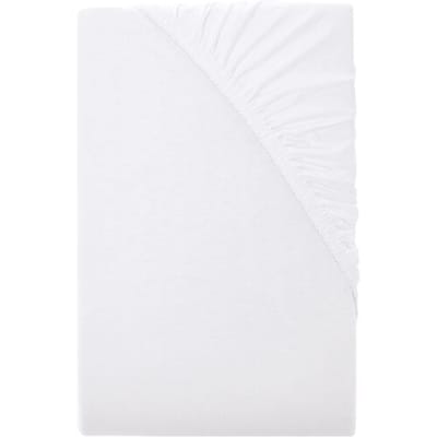 LIVARNO Jersey hoeslaken 90-100 x 200 cm (wit)