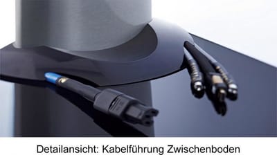 VCM TV meubel -rek- voet Stadino Mini 2 met glas