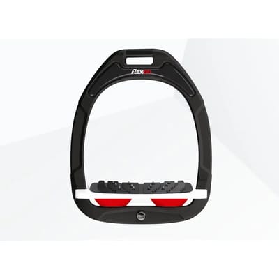 Ultra Grip Verstelbare stijgbeugels Groen/Wit/Rood Flex-On Green Composite