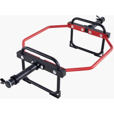 VEVOR Trap Bar Hexagon Dumbbell Halterstang 50 mm 240 Kg Laadvermogen, Gewichtheffen en Krachttrainingsapparatuur, Home Gym voor Squats Deadlifts Schouderpers, Rood