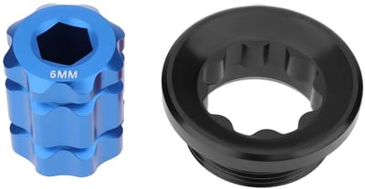 Dailygoods- Crank Arm Montage Bout M20x8mm - Compatibel met Shimano - Aluminiumlegering - Lichtgewicht - Duurzaam - Inclusief Crankafdekking - Crankbout