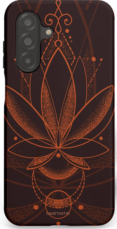Casetastic Hoesje Geschikt voor Samsung A26 - Stijlvolle Beschermende Duo-layer Case - Lotus Groei