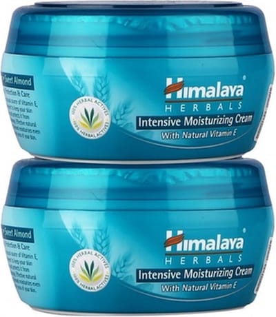 Himalaya Intensief Hydraterende Crème - Vitamine E Voordeelpakket 2 x 150ml - Exclusief Ayurveda Verzorgingsritueel voor de Droge Huid - Gezichtscreme en Rijke Lichaamscrème