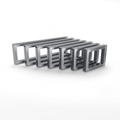 Wastafelhouder Set - Ondersteuning Plaat - Badkamer Installatie - Zware Lastdrager - 35 cm Diep - Blanke Lak