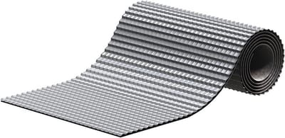 Flexibele Kanaalbuis - Dakgoot Reparatie - Schoorsteen Aansluiting - Weerbestendig Materiaal - 5 Meter Lengte - Zilverkleurig