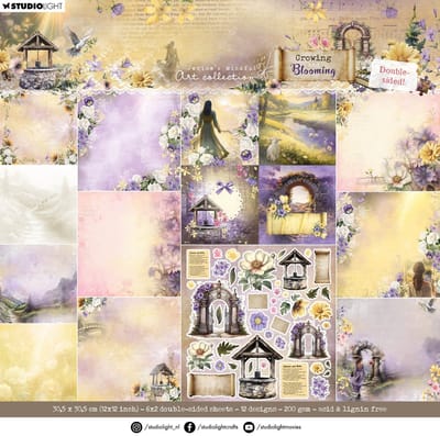 Design paper pad scrapbooking - JMA Growing & blooming nr. 321
