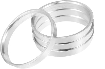 Dailygoods- Centrale Naaf 4 Stuks - Aluminiumlegering - OD 70,1 mm - ID 64,1 mm - Trillingsonderdrukkend - Perfecte Pasvorm - Naafadapter