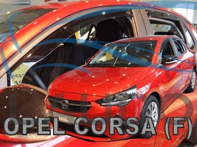Zijwindschermen tbv Opel Corsa E / F & Peugeot 208- model 5-deurs !!! bouwjaar VANAF 2019 set a 4 schermen tbv voor + achterportieren L+R