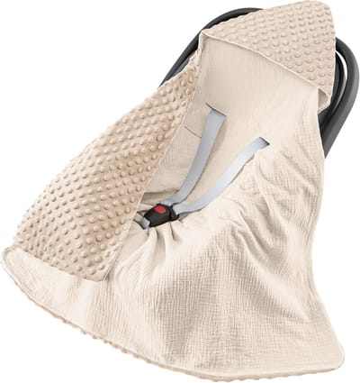 Universele Baby Wrap Dekentje 90 x 90 cm voor Kinderwagens en Autostoelen
