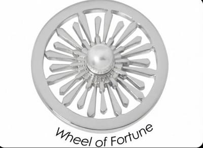 Quoins Disk QMB-61M-E Wheel of Fortune staal zilverkleurig (M)