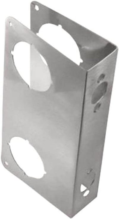 Deur Versterker - Deur Versteviger - Beveiliging Woning - Herstelt Beschadigde Deuren - 9 inch - Roestvrij staal