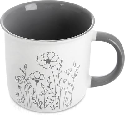 Mok Porselein 400 ml - Koffiemok - Theebeker - Koffie - Beker