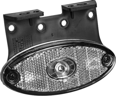 Aspock Flatpoint 2 markeringslamp - LED - 50 cm DC kabel - op houder