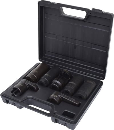 7-Delige Dopbussleutelset voor Sensoren 3/8" en 1/2"