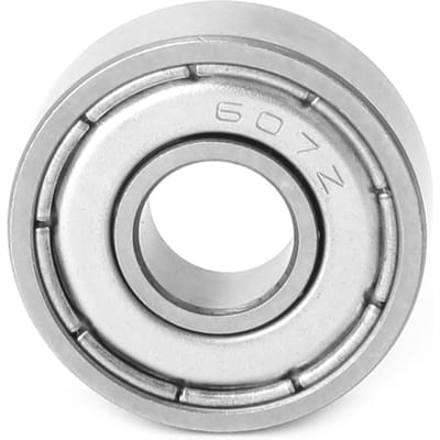 10 stuks Universele Dubbel Afgeschermde Hoge Snelheid Diepgroef Metalen Stalen Kogellagers Set (607 zz)