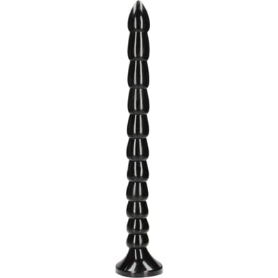 Shots - Ouch! OU844BLK - Stacked Anal Snake - 16''/ 40 cm - Black