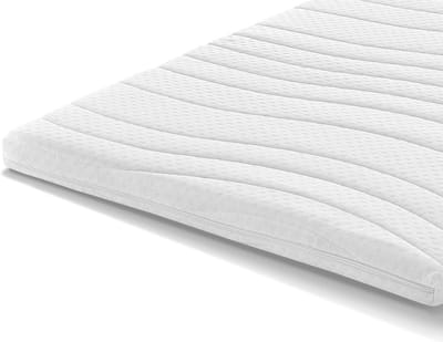 Topper 90x200 - 7cm dik - HR Koudschuim - Afritsbaar hoes - contour gesneden 7-zone - Ergoline
