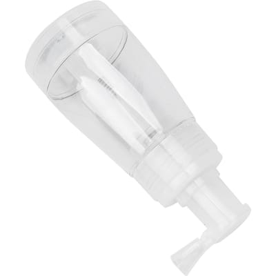 Flacon pulvérisateur de poudre pour cheveux Transparent Vide Rechargeable Outil de coiffure 180 ml white