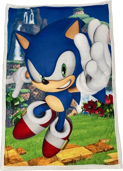 Sonic fleece deken - sherpa