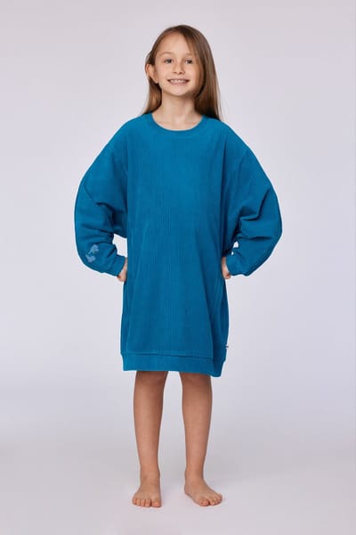 Woody Slaapkleedje groenblauw - maat 140/10J