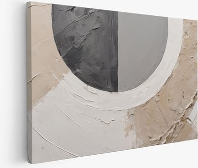 Saammp Muurcirkel Hout - 5 papegaaien op tak - Dieren - Bloemen - Ø 80 - Wandcirkel - Wanddecoratie Cirkel - muurdecoratie Woonkamer - Slaapkamer decoratie - Rond Schilderij