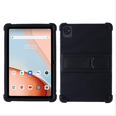 Dailygoods - Hoesje Blackview Tab 70 - Zachte TPU-siliconen - Hoge bescherming - Zwart - Tablet hoes - Geschikt voor Blackview Tab 70 WiFi