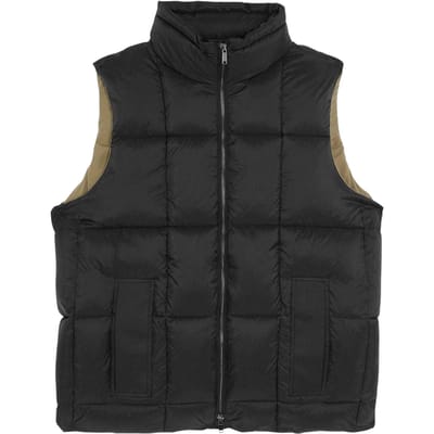Lyle & Scott Herenvest met gewatteerd logo van Cocoon (Lak)