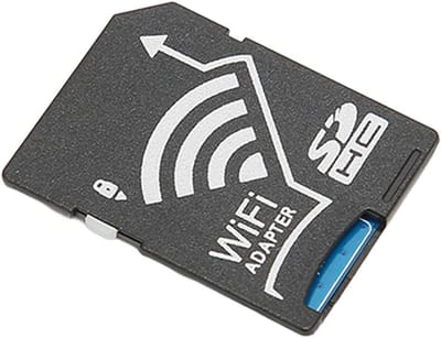 Geheugenkaart Adapter - TF naar SD Wifi - Draadloos Foto Delen - Verbindt 3 Apparaten - 12x10x1 cm