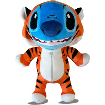 Disney - Stitch in Rajah kostuum knuffel - 25 cm - Pluche