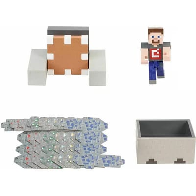 Beeldje Educa Borras Minecraft Explosive Wagon Steve