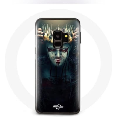 Coque - Vikings - Samsung Galaxy S9 - Souple - Noir - Protection