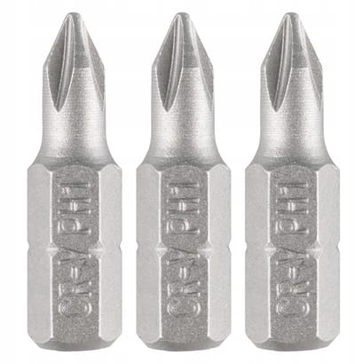 GRAFIET PH1 Bits 25mm - 3 Stuks