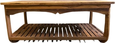 Salontafel met Gebogen Poten – 140 x 100 x H54 cm – Tijdloos Design