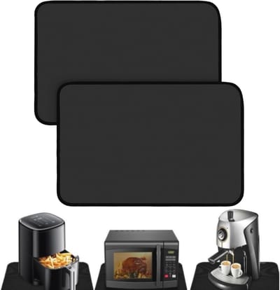 Hittebestendige Vuurvaste Onderleggers 60 x 40 cm - Siliconen Hittebescherming voor Keuken