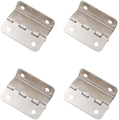 Dailygoods- Scharnier 41mm - Drievoudig Vouw Scharnier - Kast Scharnieren - Decoratieve Scharnieren - Hoogwaardig Ijzer - Corrosiebestendig - Kastscharnier