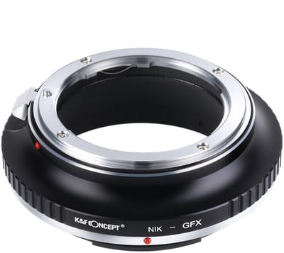 K&F Adapter Fujifilm GFX-Mount Camera naar Nikon AI Lens