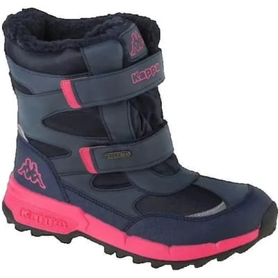 Kappa unisex kinderlaarzen Tieners winterschoenen gevoerd 260903T Marine/Roze