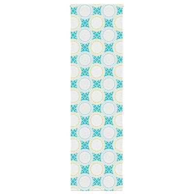 vidaXL - Doucherolgordijn - 80x240 - cm - stofbreedte - 76 - cm