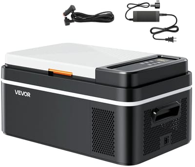 HOB Koelbox - Elektrische Koelbox - Draagbare Koelkast - Kampeer Koelkast - Camping Koelkast - 20L - Auto Koelkast -20°C tot +20°C