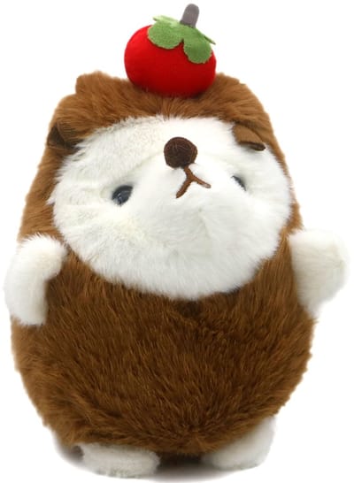 Pluche knuffel - egel - 18 cm